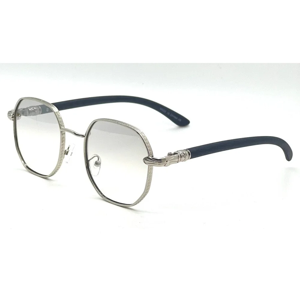 Sunglasses Vintage Style‎ Silver Frame Tinted Lens 80's 90's Street Wear Casual